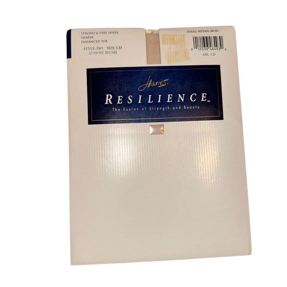 New Vtg Hanes Silk Refelcetions Womens Pantyhose Size CD Resilience Too 5 Pairs - Picture 5 of 10